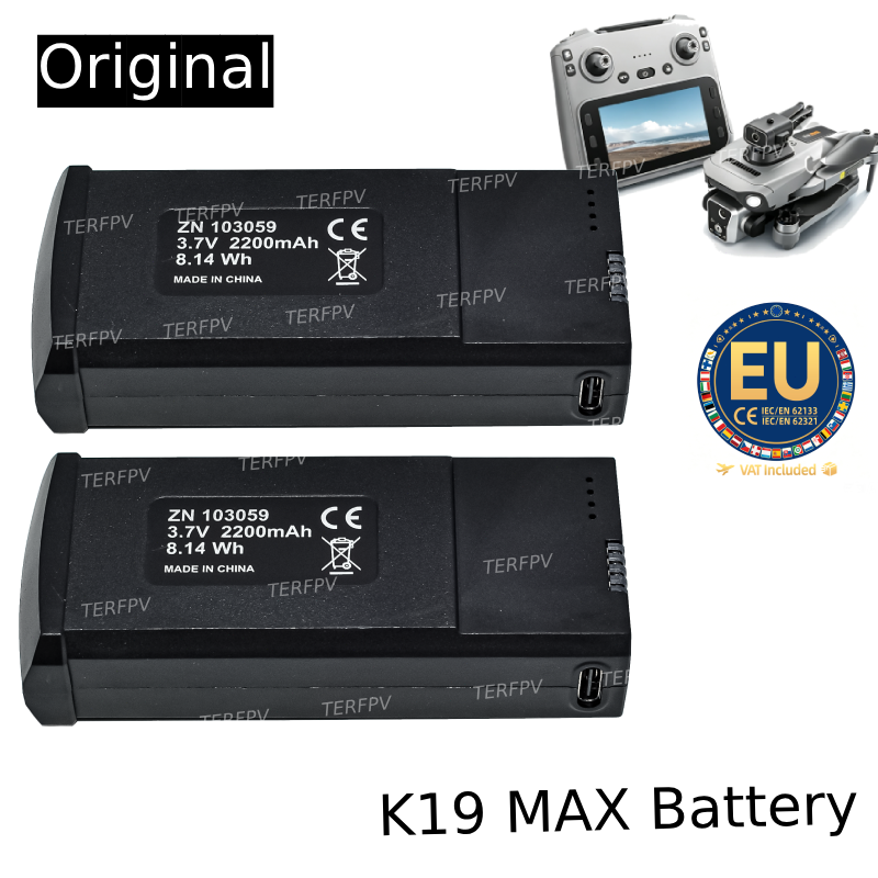 Eachine Drone E58 - Batterie de drone d'origine pour drone