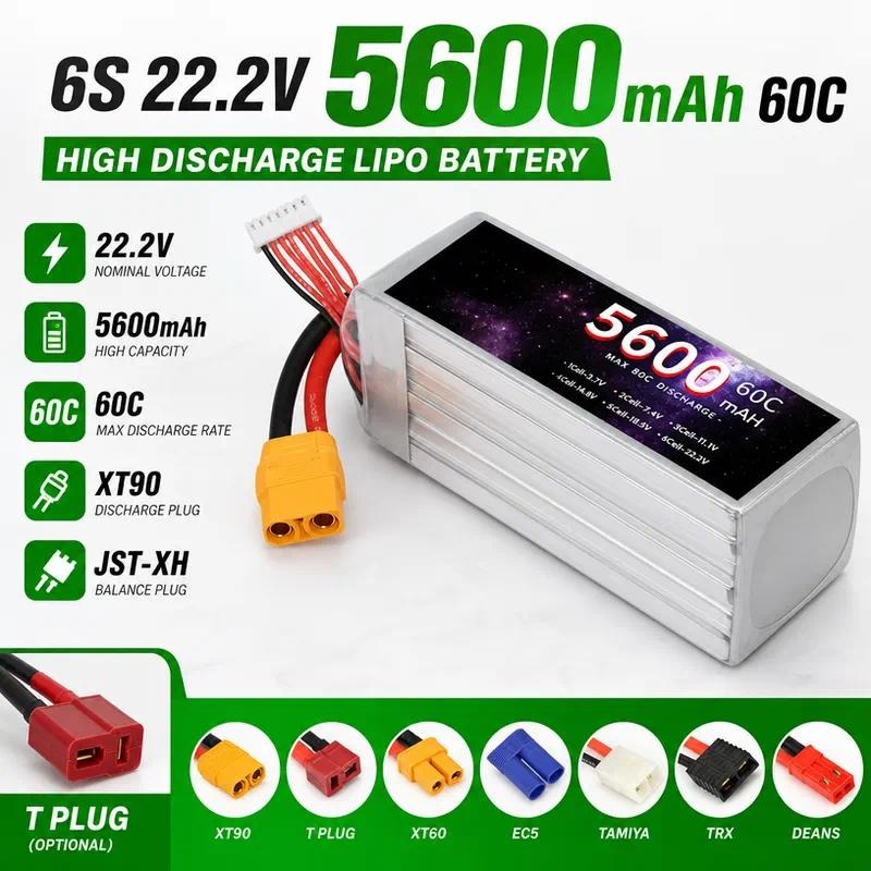 Drone Battery Li-Ion - Vente directe d'usine, batterie lithium 5600mAh