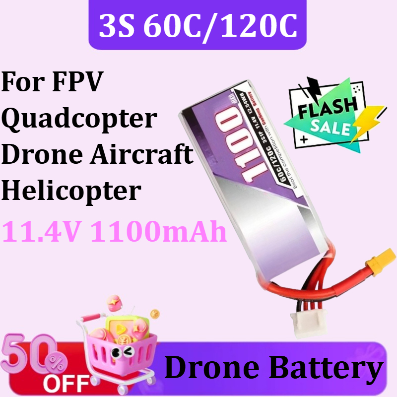 Batterie Lipo 3S 1100mAh 60C/1 - Drone Battery 3S avis et prix