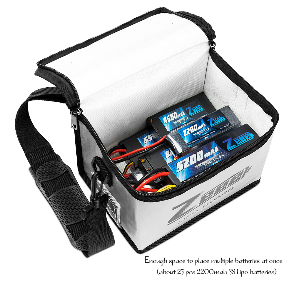Zeee Lipo batterie sac de sécu - Drone Battery Bag avis et prix