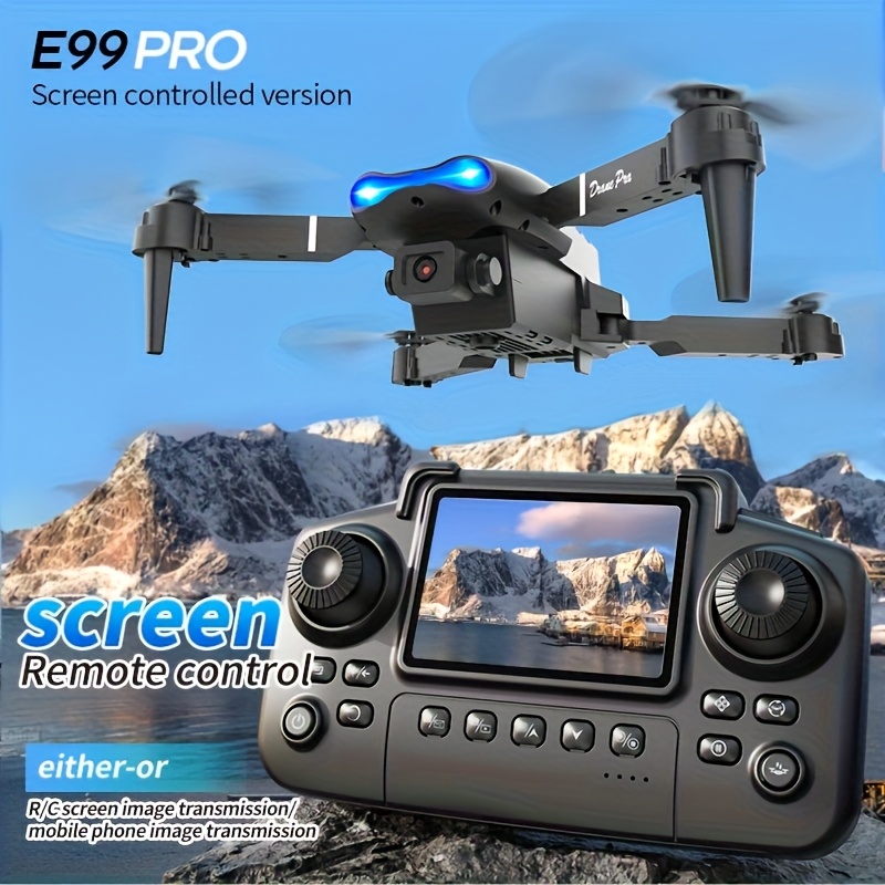 Nouveau drone pliable E99 PRO  - Drone Battery Case avis et prix
