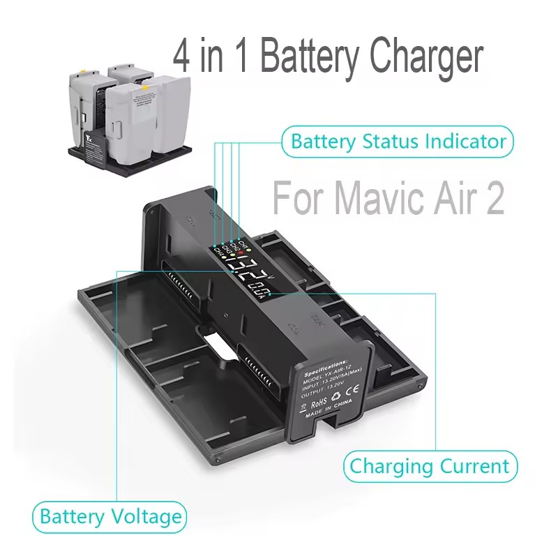 Hub de charge pliable Portable - Drone Battery Smart avis et prix