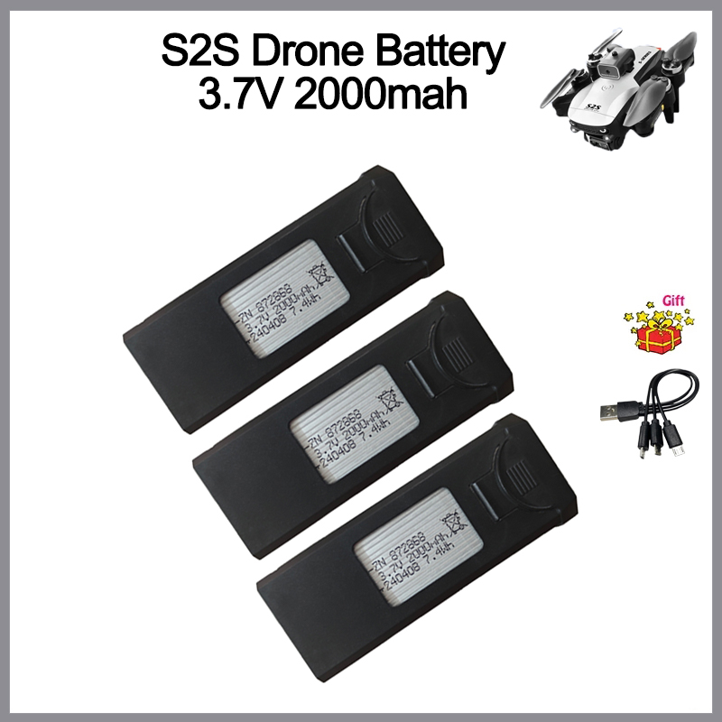 Batterie de Drone S2S 3.7V 200 - Eachine Drone E58 avis et prix