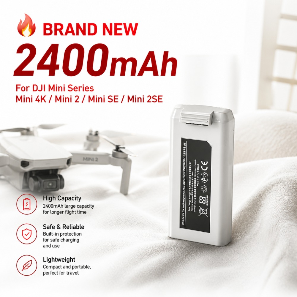 Batterie 2400mAh pour DJI Mini - Drone Battery Smart avis et prix