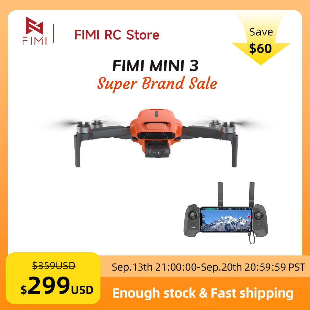 Drone FIMI MINI 3 avec caméra  - Drone Battery Li-Ion avis et prix
